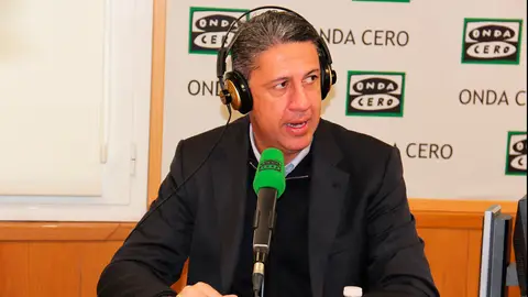 Xavier García Albiol en los estudios de Onda Cero Barcelona Xavier García Albiol en los estudios de Onda Cero Barcelona