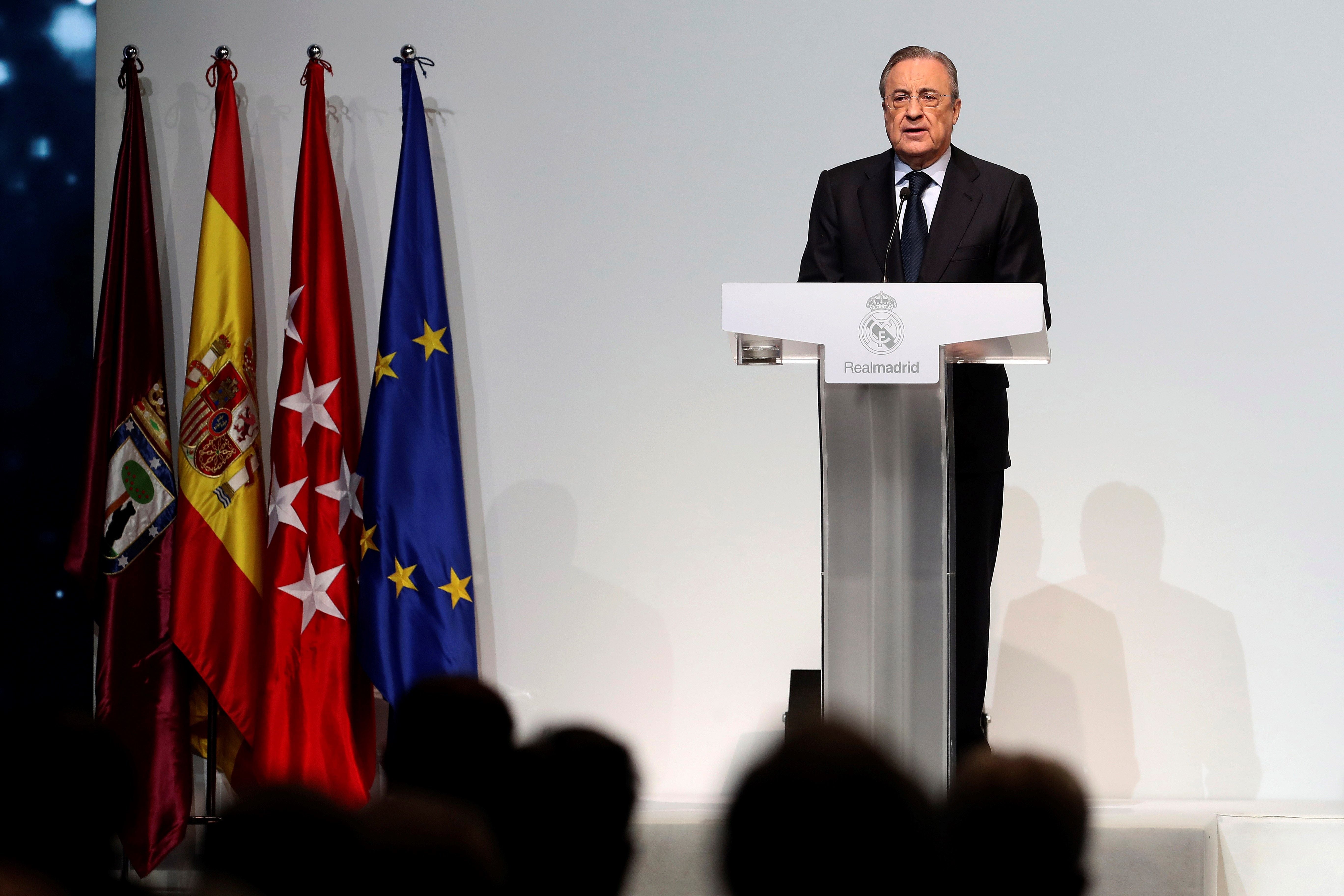 Florentino Pérez: "El Real Madrid ha creado la leyenda más grande de la historia del deporte" Florentino Pérez: "El Real Madrid ha creado la leyenda más grande de la historia del deporte"