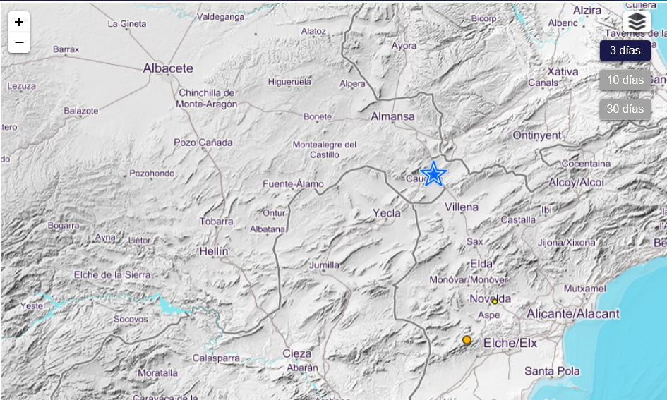 Elda, Petrer y Villena sienten el terremoto de Caudete Elda, Petrer y Villena sienten el terremoto de Caudete