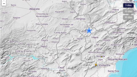 Elda, Petrer y Villena sienten el terremoto de Caudete