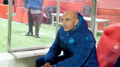 El entrenador del Alav&eacute;s, Abelardo Fern&aacute;ndez.