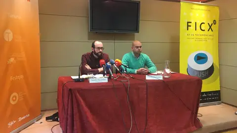 Alejandro Díaz Castaño y Jesús Martínez Salvador Rueda de prensa de balance del FICX