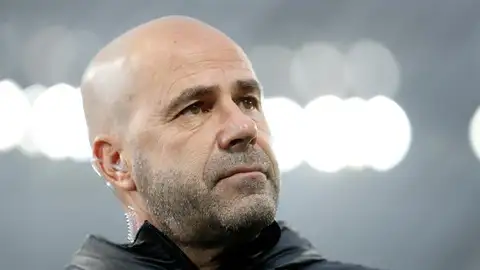 El entrenador del Borussia Dormund, Peter Bosz. El entrenador del Borussia Dormund, Peter Bosz.