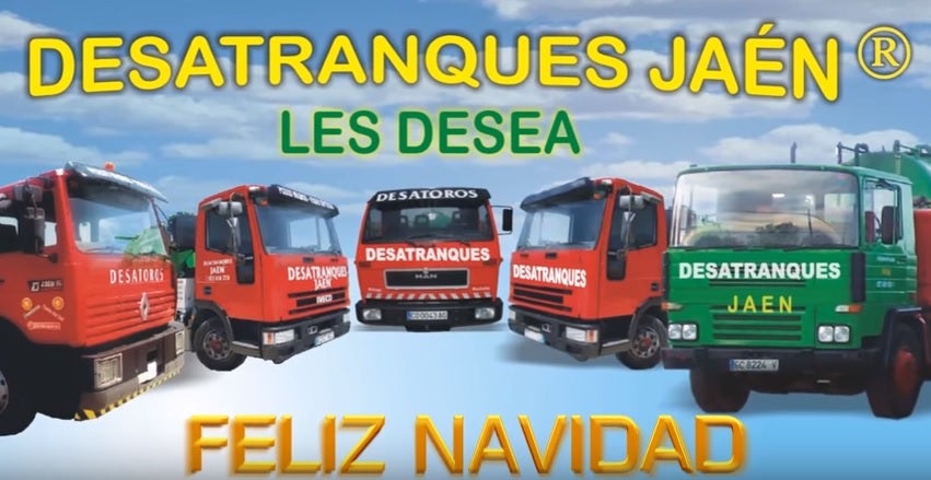 La felicitación de Navidad viral de 'Desatranques Jaén' que ha causado furor en las redes sociales La felicitación de Navidad viral de 'Desatranques Jaén' que ha causado furor en las redes sociales