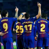 Paco Alcácer celebra su gol al Sporting de Lisboa. Paco Alcácer celebra su gol al Sporting de Lisboa.