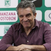 El entrenador Juanma Lillo.