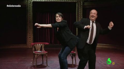 Thais Villas y Miquel Iceta