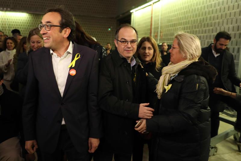 Turull y Rull dicen que no han logrado humillarles y que están "más fuertes" Turull y Rull dicen que no han logrado humillarles y que están "más fuertes"