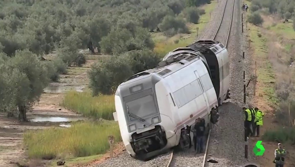El accidente de tren ocurrido en Arahal, en Sevilla