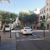 Plaça de Baix y calle Corredora de Elche