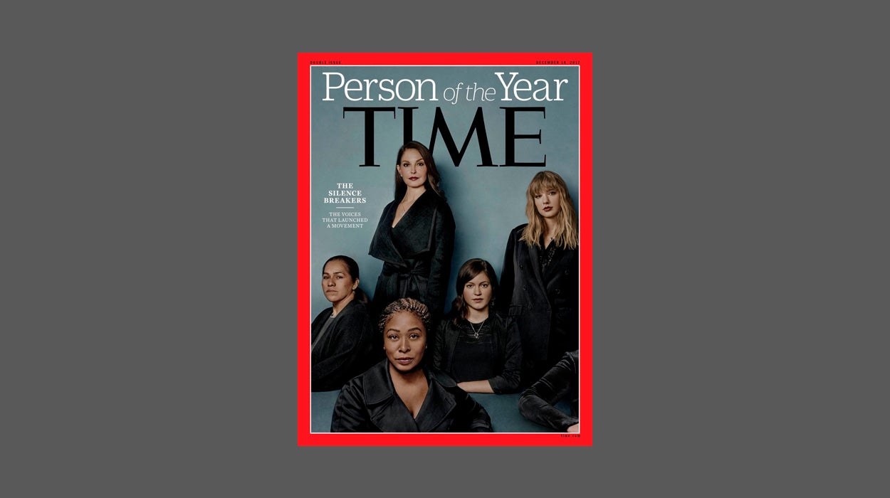 'Time' elige Personas del Año a las integrantes del movimiento #MeToo que denunciaron los abusos sexuales 'Time' elige Personas del Año a las integrantes del movimiento #MeToo que denunciaron los abusos sexuales