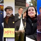 Candidatos a las elecciones catalanas del 21D