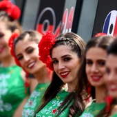 Azafatas en el GP de México de F1 Azafatas en el GP de México de F1