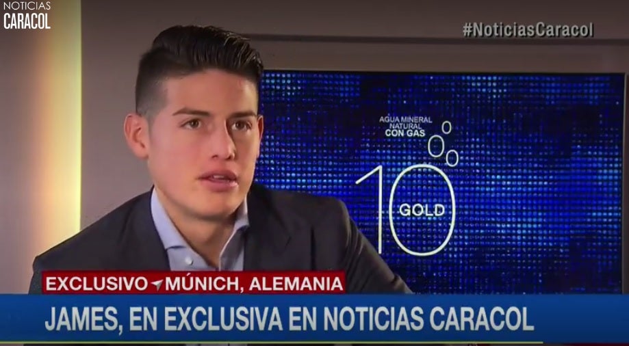 James: "¿La declaración de Cristiano? Estaban pasando por un mal momento y uno dice palabras que no debe" James: "¿La declaración de Cristiano? Estaban pasando por un mal momento y uno dice palabras que no debe"