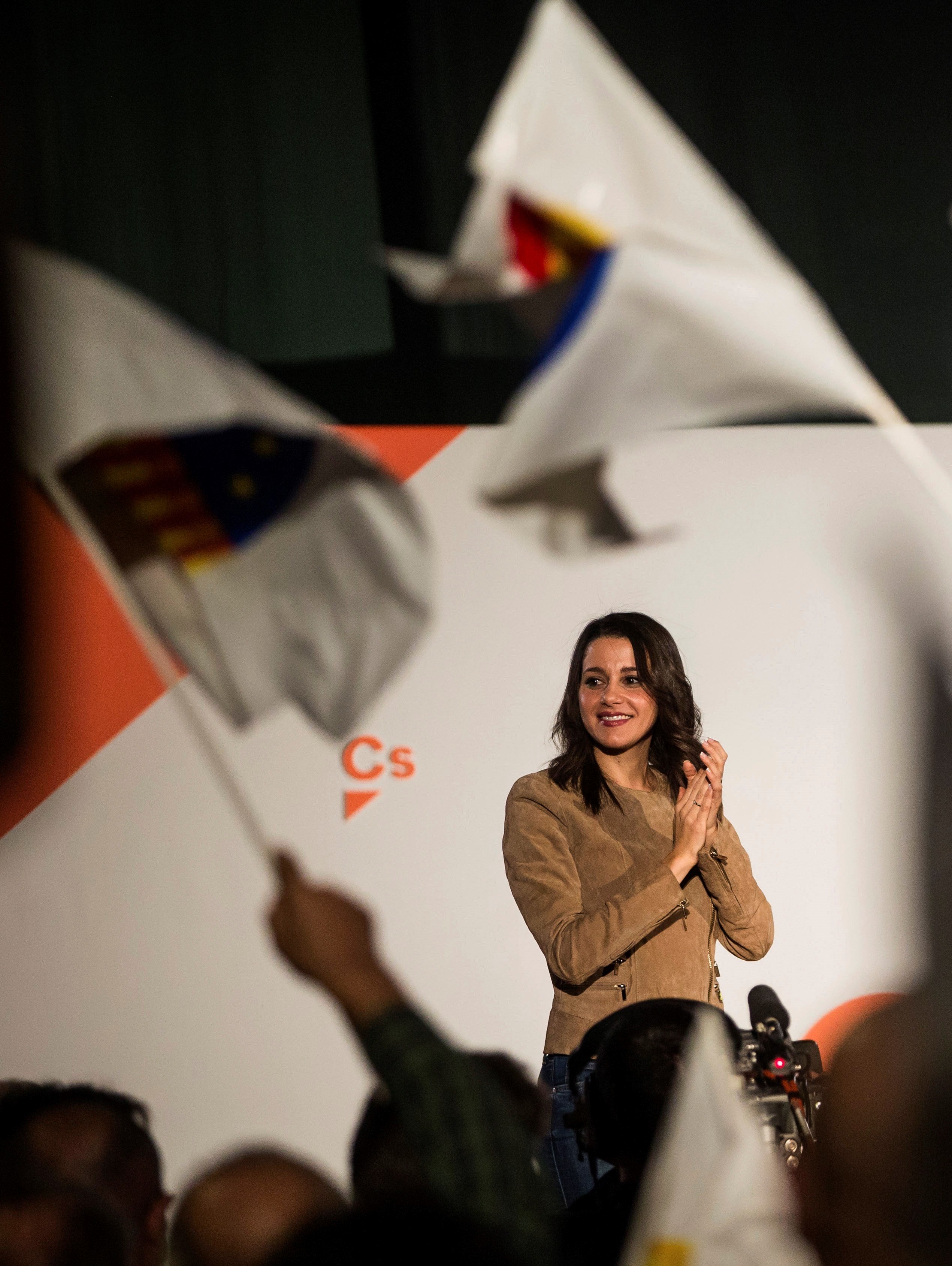 Arrimadas pide el voto para Ciudadanos, que "no defraudará" Arrimadas pide el voto para Ciudadanos, que "no defraudará"