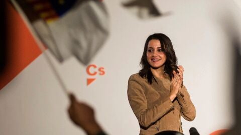 La candidata a la Generalitat por Ciudadanos, In&eacute;s Arrimadas