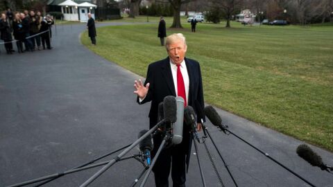 El presidente de EEUU, Donald J. Trump