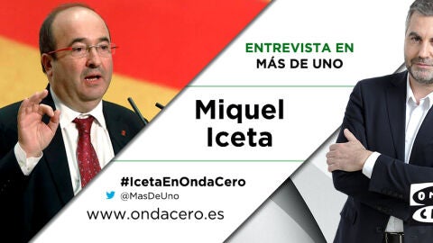 Miquel Iceta en M&aacute;s de Uno
