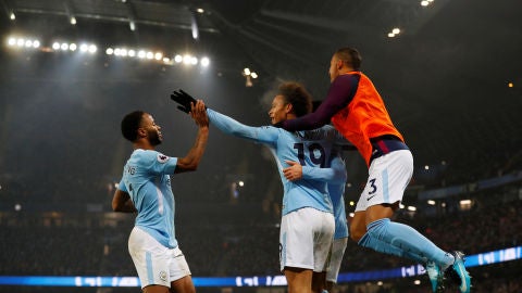 El City golea al Tottenham