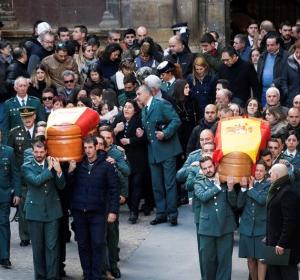 Un momento del funeral que se ha celebrado en la iglesia de Santa María de Alcañiz Un momento del funeral que se ha celebrado en la iglesia de Santa María de Alcañiz