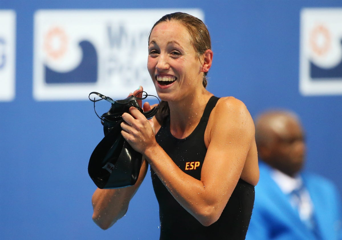 Jessica Vall bate el récord de España en 50 metros braza con un 30.89 Jessica Vall bate el récord de España en 50 metros braza con un 30.89