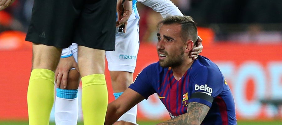 Alcácer se duele en el suelo Alcácer se duele en el suelo