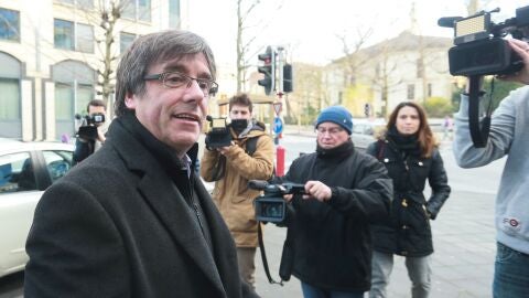 Carles Puigdemont en Bruselas