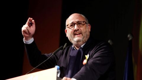 El candidato de Junts per Catalunya Eduard Pujol