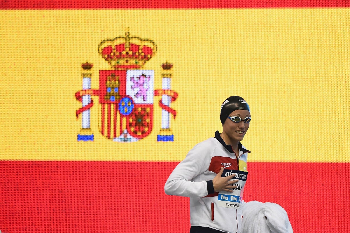 Jessica Vall gana el oro en los 200 metros braza en los Europeos de Copenhague Jessica Vall gana el oro en los 200 metros braza en los Europeos de Copenhague