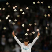 Cristiano Ronaldo celebra su gol en la final del Mundial de Clubes