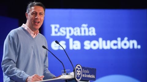 Xavier Garc&iacute;a Albiol en un acto de campa&ntilde;a en Salou