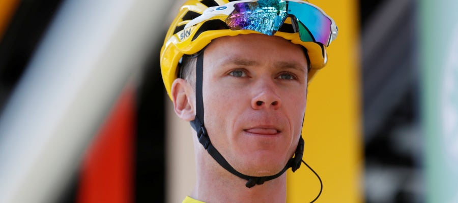 Froome, durante el Tour de Francia Froome, durante el Tour de Francia