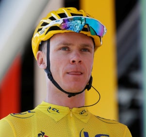 Froome, durante el Tour de Francia Froome, durante el Tour de Francia