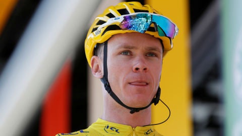 Froome, durante el Tour de Francia