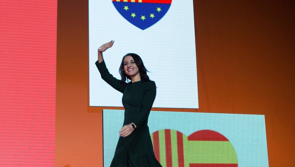 Inés Arrimadas, candidata de Ciudadanos a la Presidencia de la Generalitat