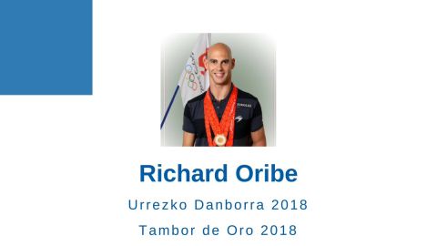 Richard Oribe Tambor de Oro 2018