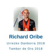 Richard Oribe Tambor de Oro 2018