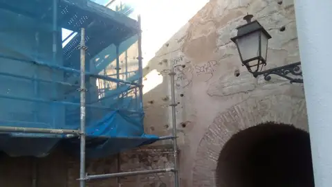 Arco de las Pesas objetivo de las pintadas Arco de las Pesas objetivo de las pintadas