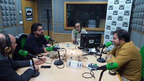 Tertulia deportiva cadista moderada por Manolo Camacho