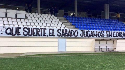 Los Riazor Blues "picaron" a los jugadores del D&eacute;por ante el Celta