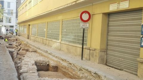 Excavaciones arqueol&oacute;gicas junto al Mercado Central de Elche