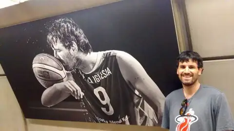 Asier de la Iglesia, jugador de baloncesto Asier de la Iglesia, jugador de baloncesto