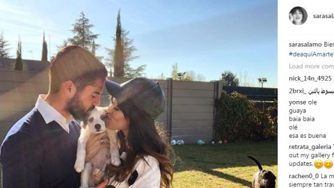 La imagen compartida por Sara S&aacute;lamo