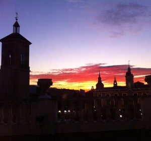 Atardecer en Alcalá de Henares, Atardecer en Alcalá de Henares,