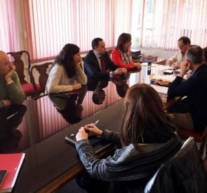 Reunión entre el Ayuntamiento y la UTE Maceteros Reunión entre el Ayuntamiento y la UTE Maceteros