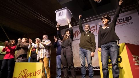 La CUP despide la campa&ntilde;a de las elecciones catalanas.