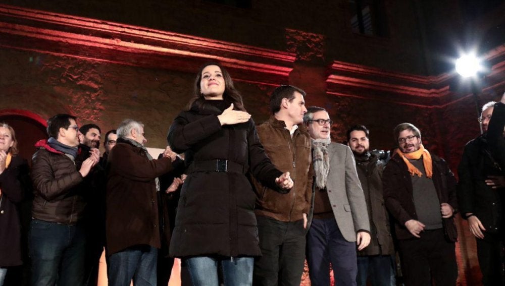 La candidata de Ciudadanos, Inés Arrimadas