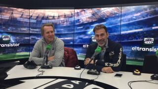 Bernd Schuster y Rafa Mart&iacute;n V&aacute;zquez en El Transistor