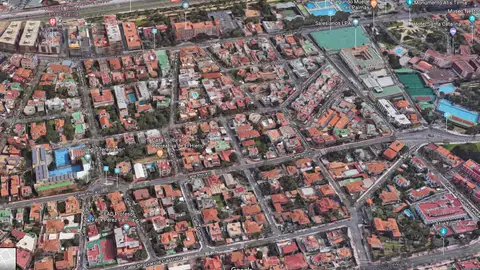 Zona de Ciudad Jardín en Las Palmas de Gran Canaria Zona de Ciudad Jardín en Las Palmas de Gran Canaria