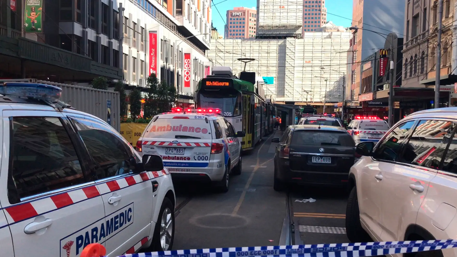 Ambulancias en Melbourne, Australia